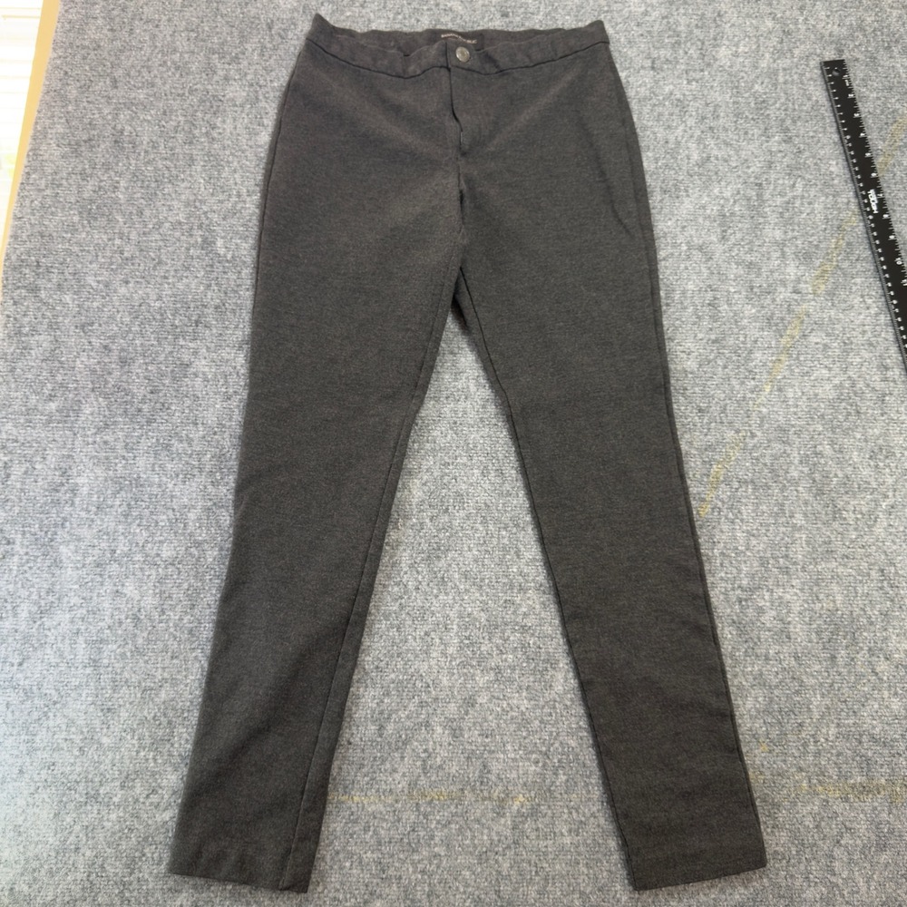 Banana Republic Sloan Skinny Leg Ponte Knit Trousers Gray Size 2